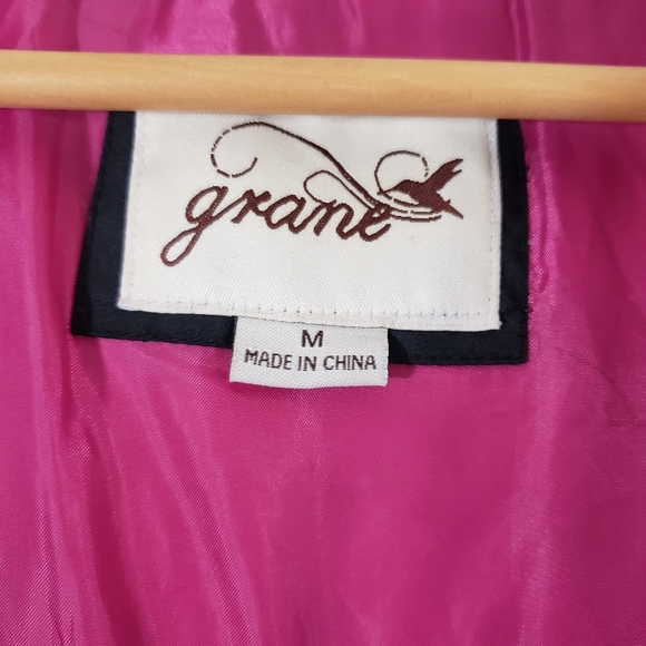 Black down insulated hooded zip winter puffer jacket - Picture 11 of 13